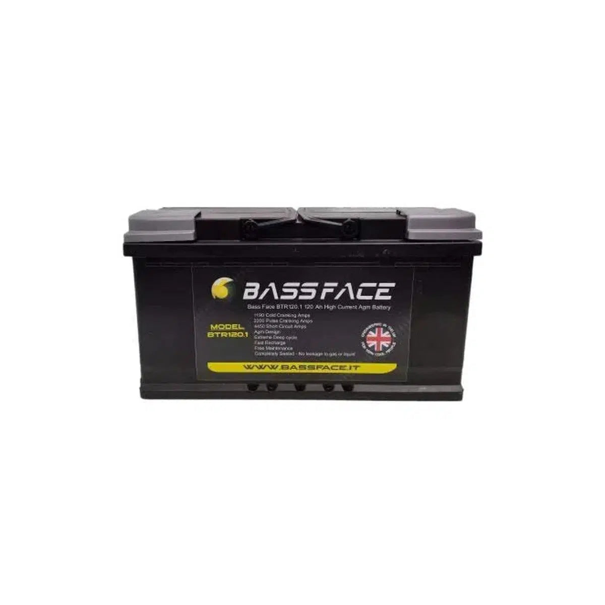 Bassface-BTR120.1 - 120Ah AGM-AGM Batería-Masori.de