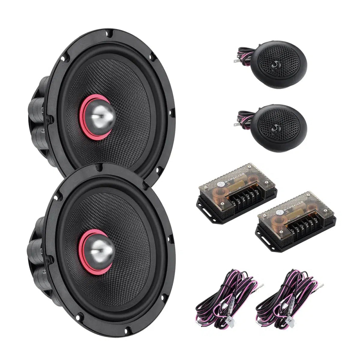 Juego de altavoces Bassface-Indy CP6-6,5" (16,5cm)-Masori.de