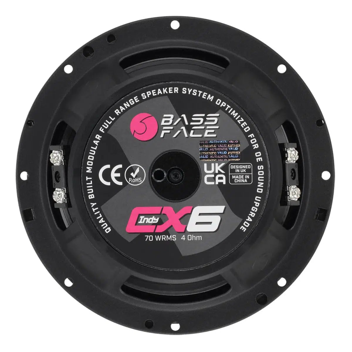 Juego de altavoces Bassface-Indy CX6-6,5" (16,5cm)-Masori.de