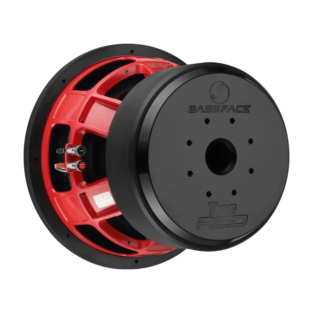 Bassface-Team RED 12-12" (30cm) Subwoofer-Masori.de