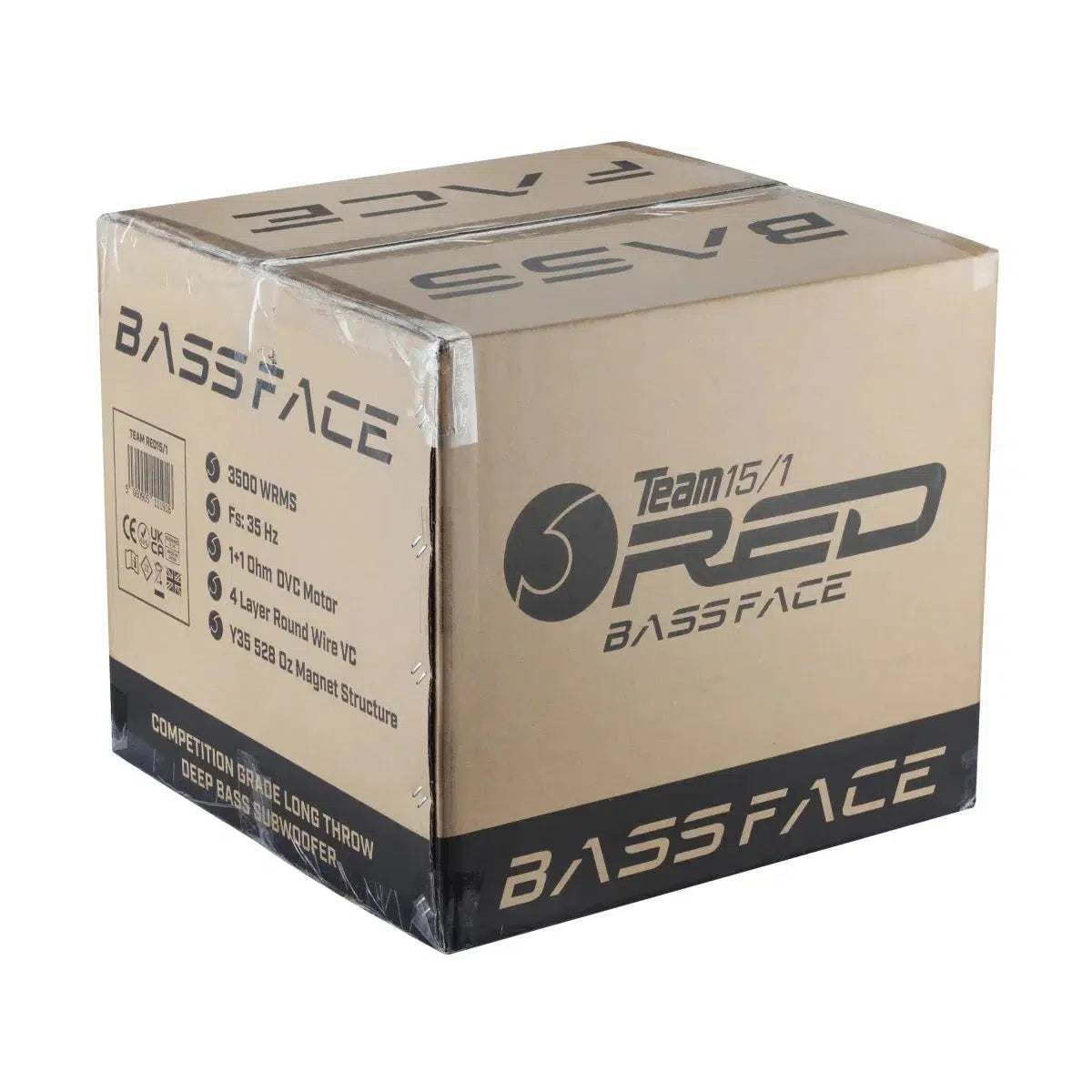 Subwoofer Bassface-Team RED 15-15" (38cm)-Masori.de