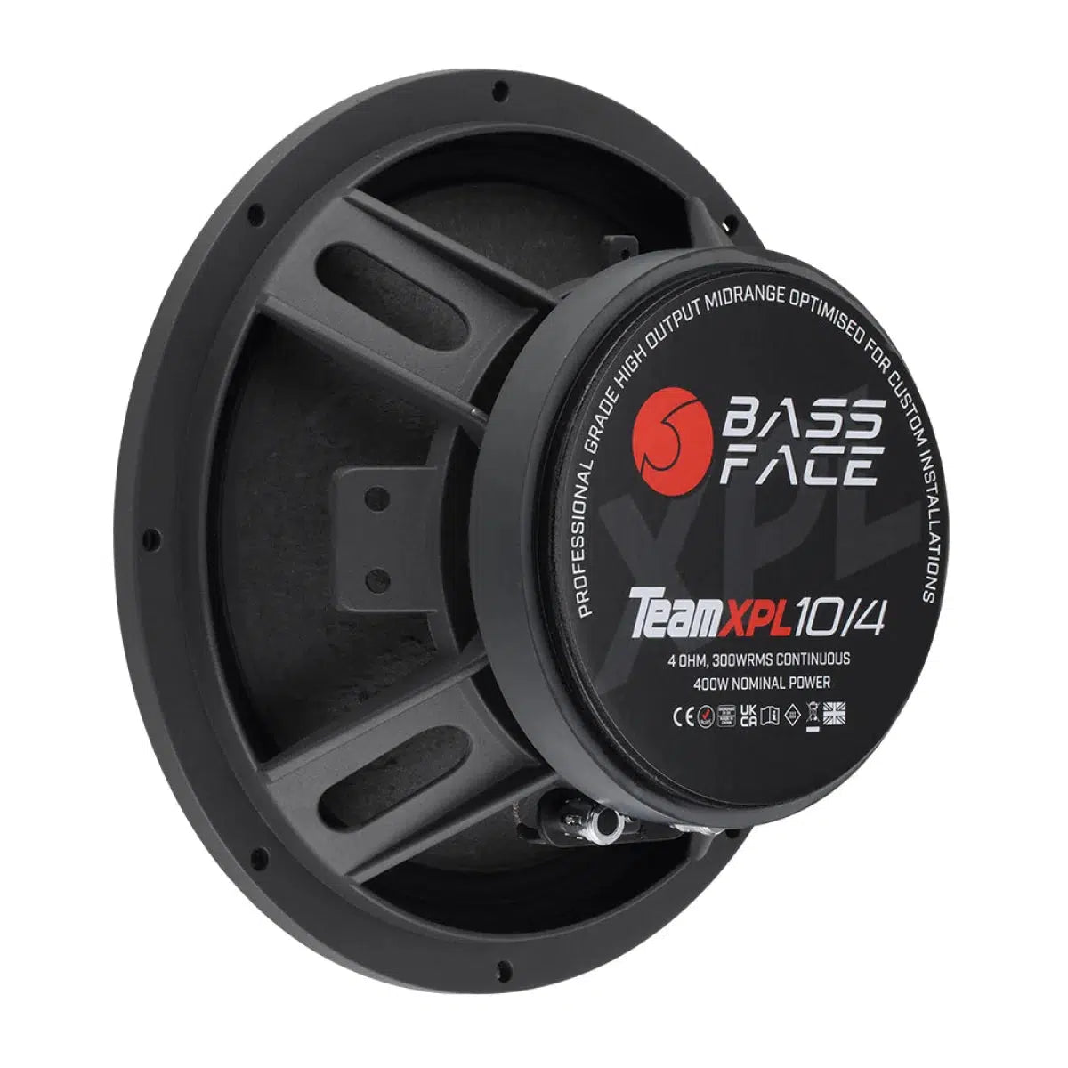 Bassface-Team XPL10/4-10" (25cm) bass-midrange driver-Masori.de