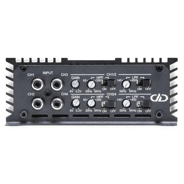 DD Audio-D4.100-Amplificador de 4 canales-Masori.de