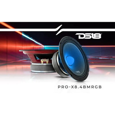 DS18-PRO-X8.4BMRGB Transductor de graves y medios de 8" (20 cm)-Masori.de