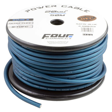 Cable de alimentación Four Connect-Stage3 20mm² S-TOFC Ultra-Flex 50m-20mm²-Masori.de