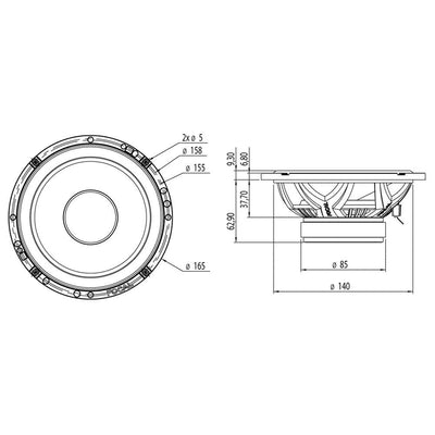 Juego de altavoces Focal-Access 165AS3-6,5" (16,5cm)-Masori.de