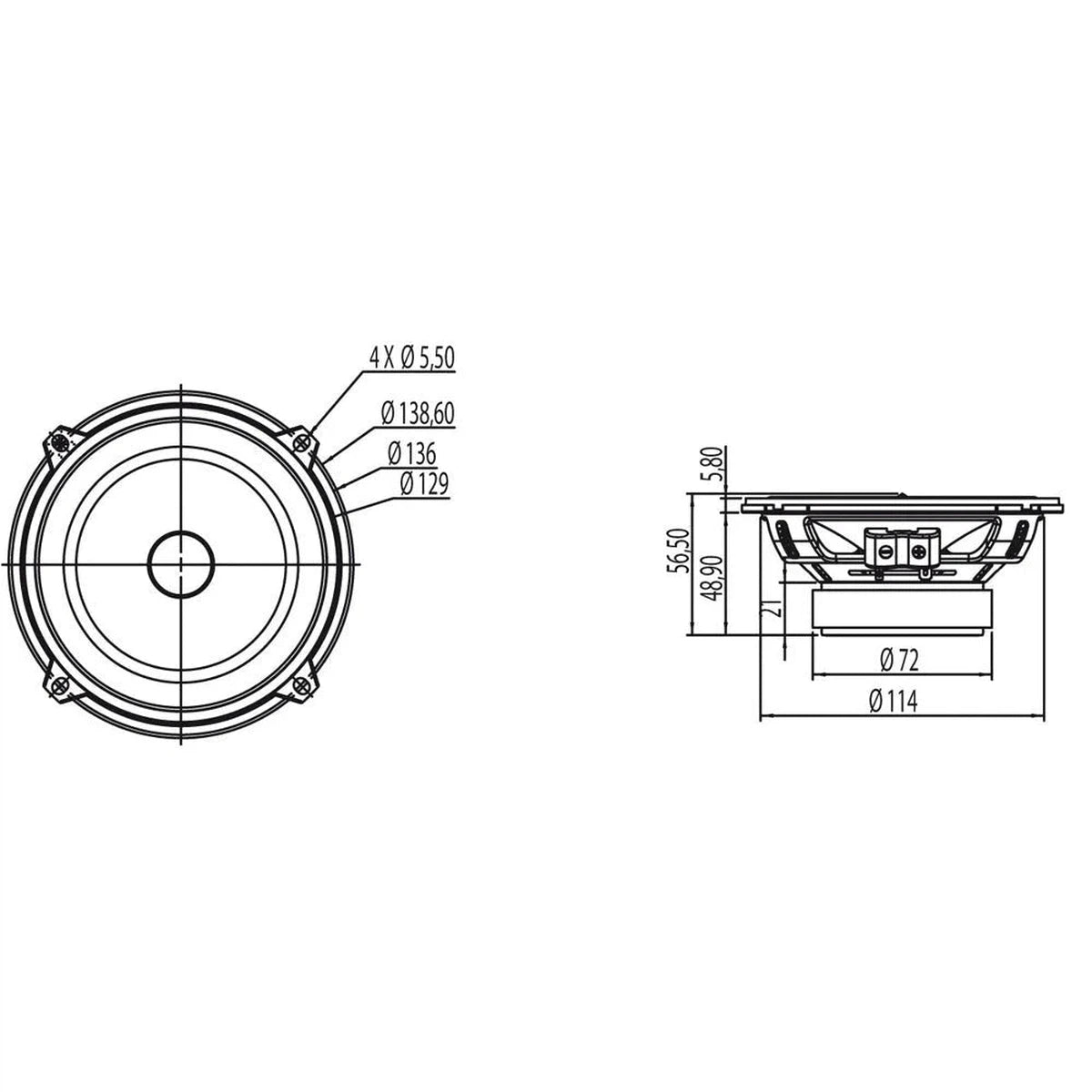 Focal-Universal ISU130-5" (13cm) Speaker Set-Masori.de