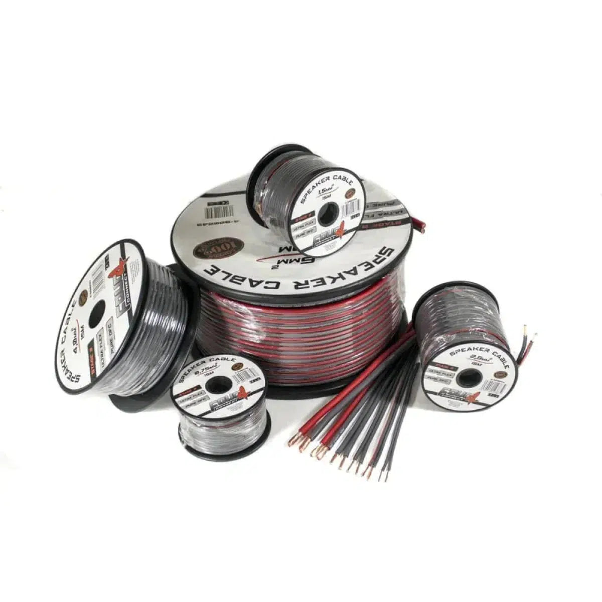 Four Connect-Stage2 2x4mm² OFC 15m-2x4mm² Cable de altavoz-Masori.de