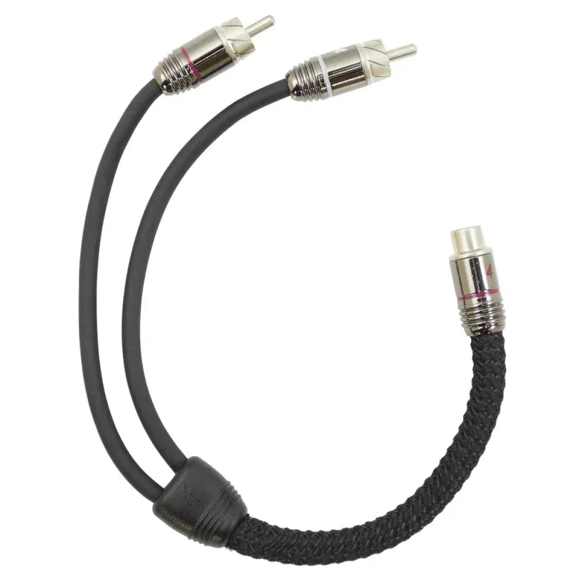 Four Connect-Stage3 0,3m 2-channel Y-splitter Y-cinch cable-Masori.de