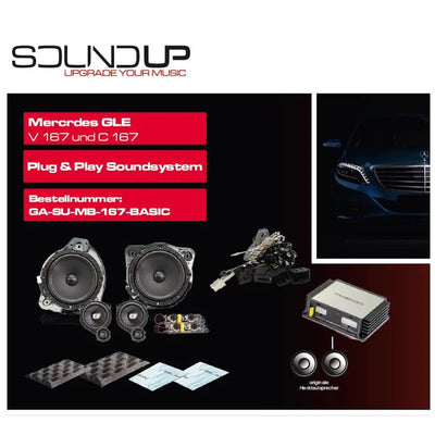 Gladen-Sound Up MB 167 Basic-Mercedes-Complete-Set-Masori.de
