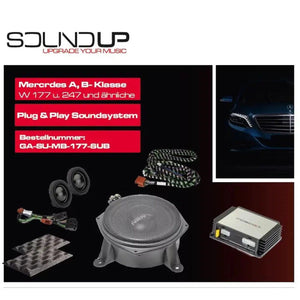 Gladen-Sound Up MB 177 Sub-Mercedes-Complete-Set-Masori.de