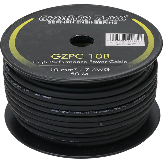 Cable de alimentación Ground Zero-GZPC 10B-10mm²-Masori.de