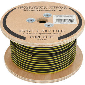 Ground Zero-GZSC 1,5X2 OFC-2x1,5mm² Cables de altavoz-Masori.de