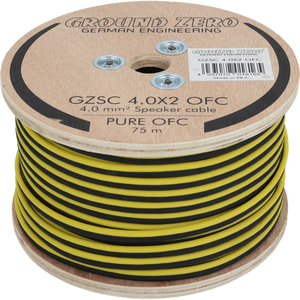 Ground Zero-GZSC 4.0X2 OFC-2x4mm² Cable de altavoz-Masori.de