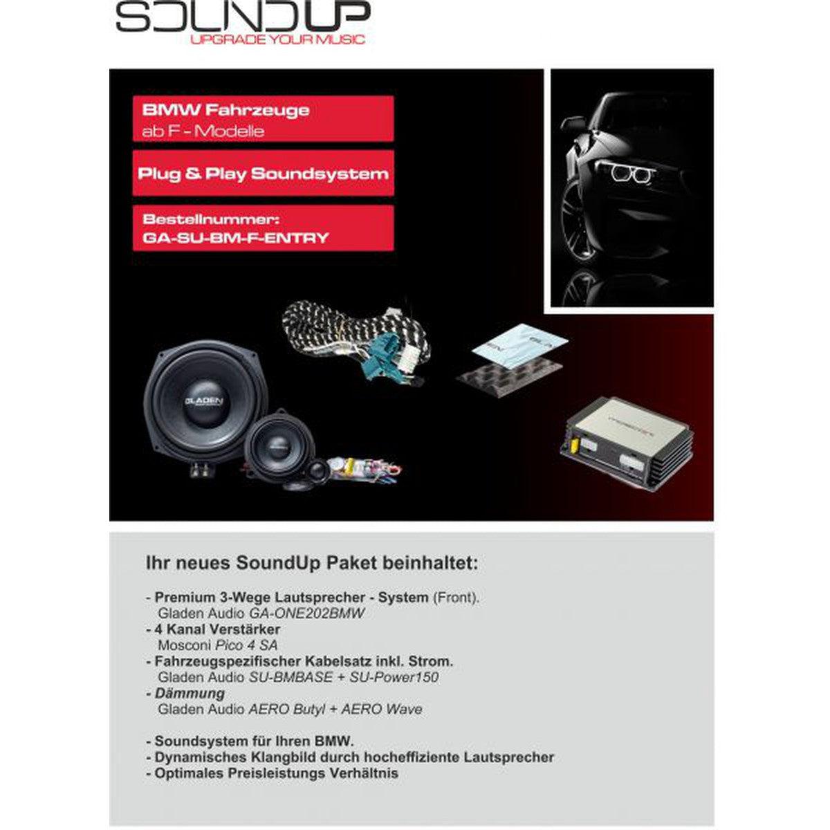 Gladen-Sound Up BM F-BMW-Complete-Set-Masori.de