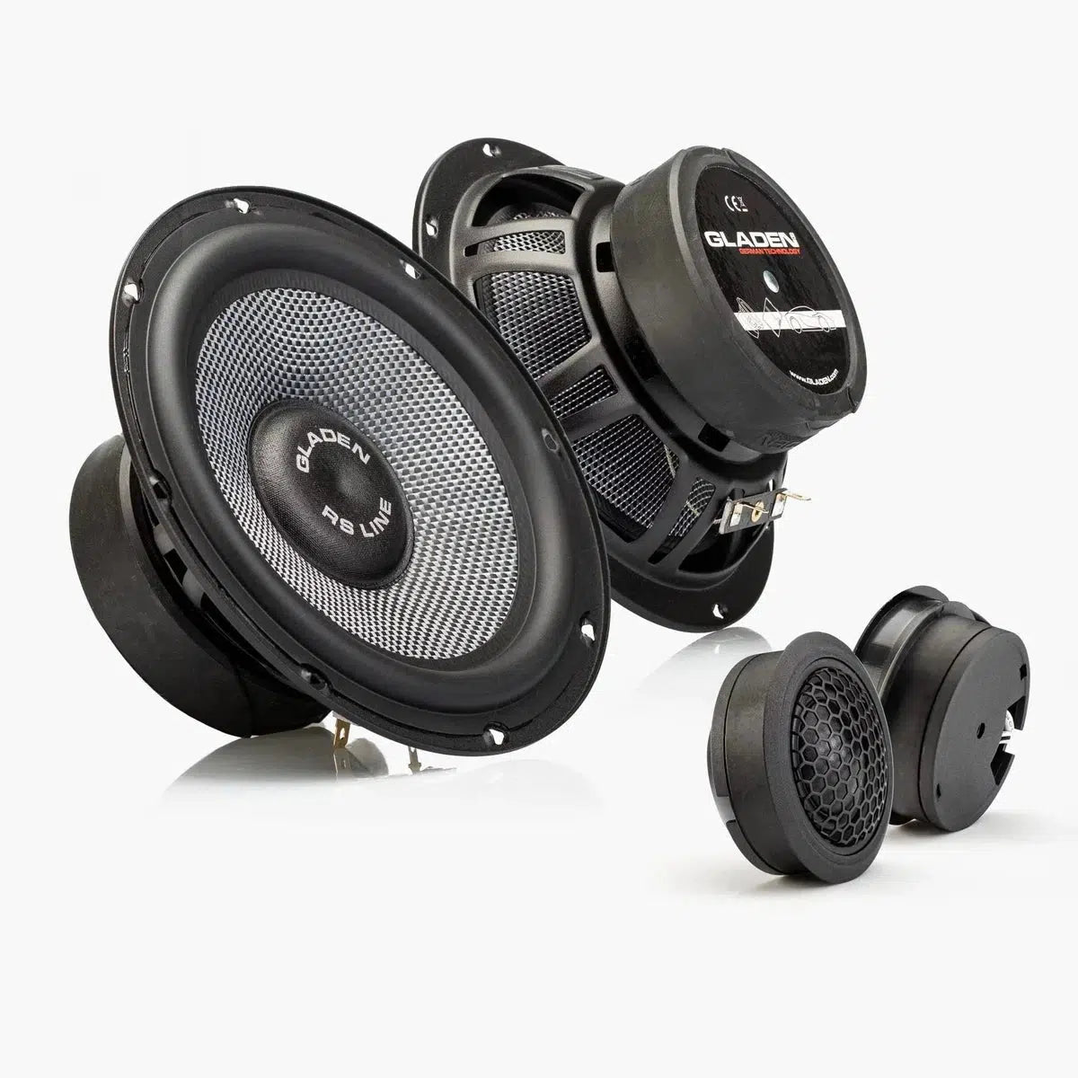 Conjunto de altavoces Gladen-RS 165 G2-6,5" (16,5cm)-Masori.de