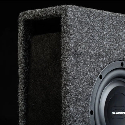 Gladen-RSX 08 Slim VB-CU-Subwoofer con carcasa de 10" (25 cm)-Masori.de