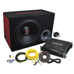 Ground Zero-GZ BASS KIT 12.300X-II-Subwoofer-Set-Completo-Masori.de