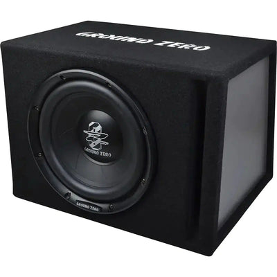 Subwoofer con caja activa Ground Zero-Iridium GZIB 25BR-ACT-10" (25cm)-Masori.de