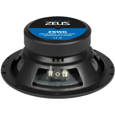 Juego de altavoces Hifonics-Zeus ZS6.2E-6,5" (16,5cm)-Masori.de