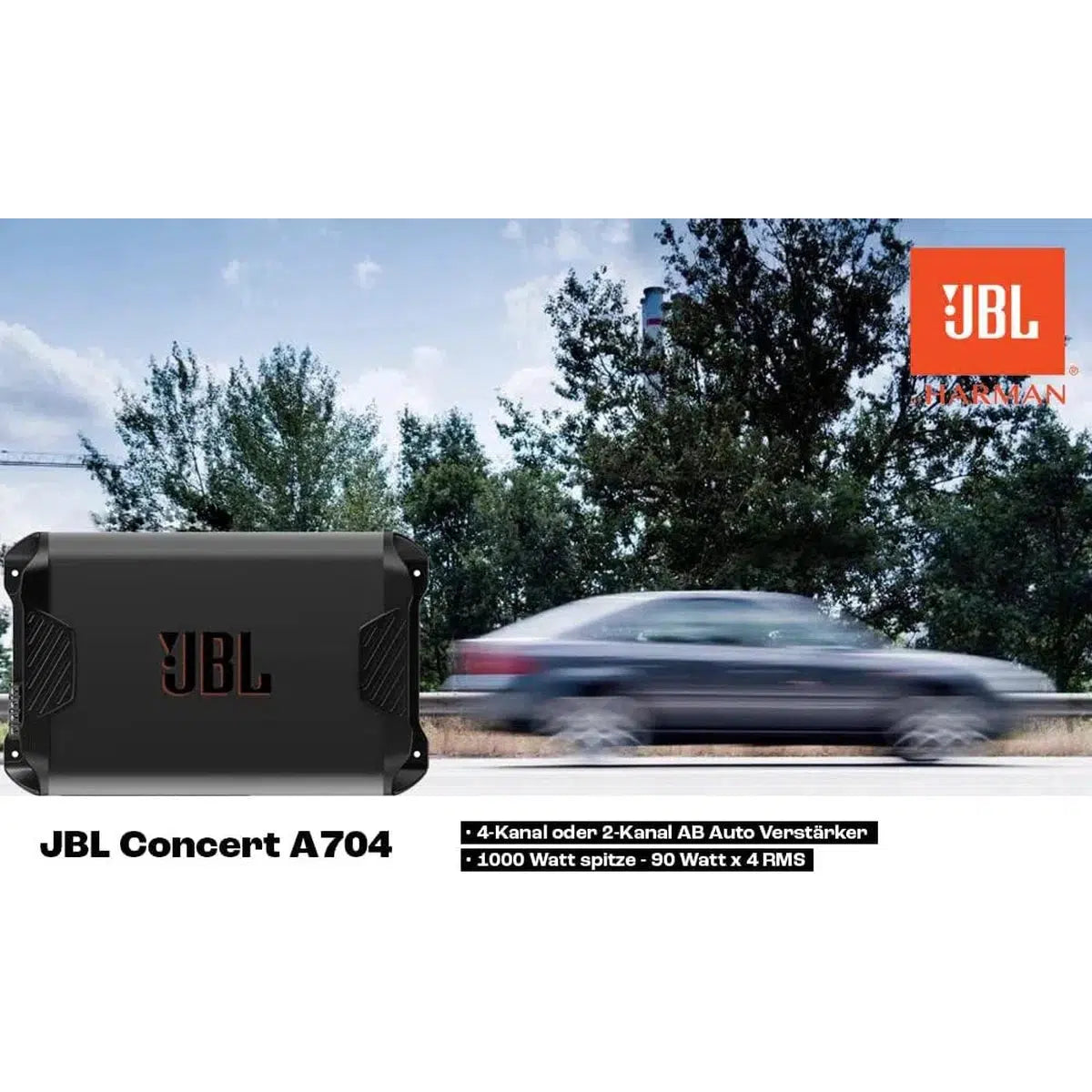 Amplificador de 4 canales JBL-Concert A704-Masori.de