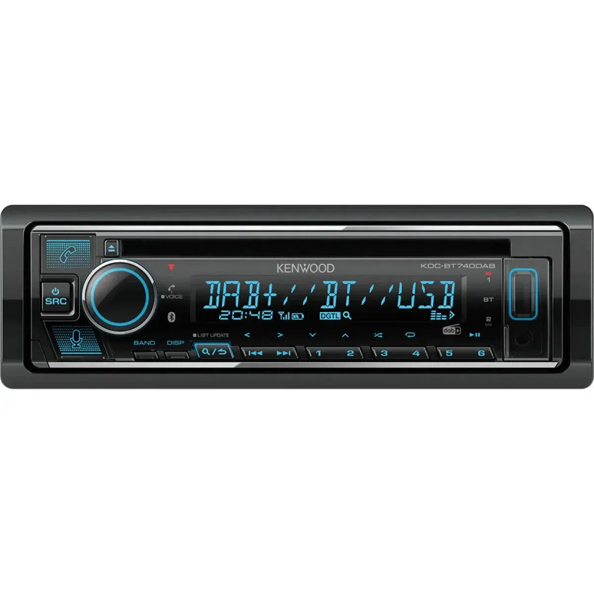 Kenwood-KDCBT740DAB-1-DIN Radio para coche-Masori.de