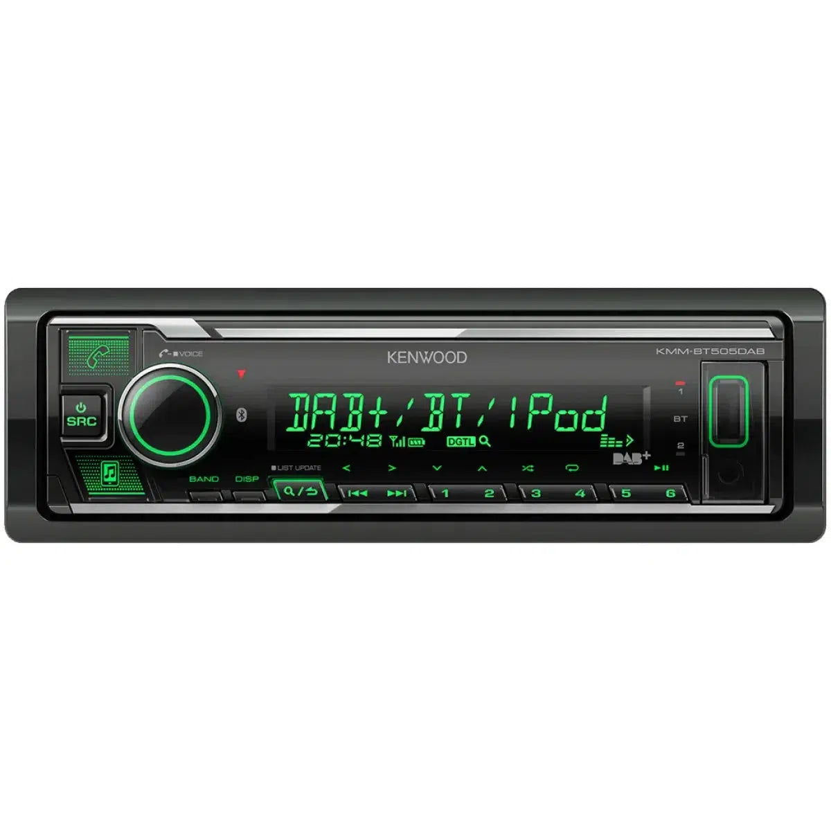 Kenwood-KMMBT508DAB-1-DIN Radio para coche-Masori.de