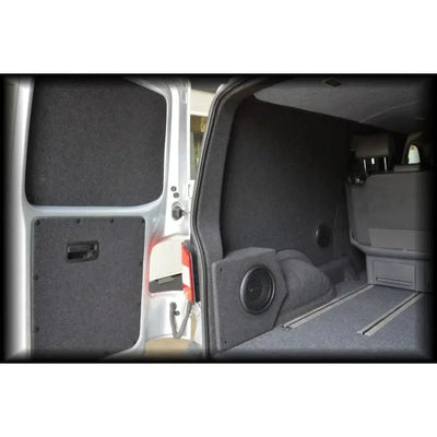 Masori-G10-15 VW T5 paso de rueda L-VW caja de subwoofer-Masori.de