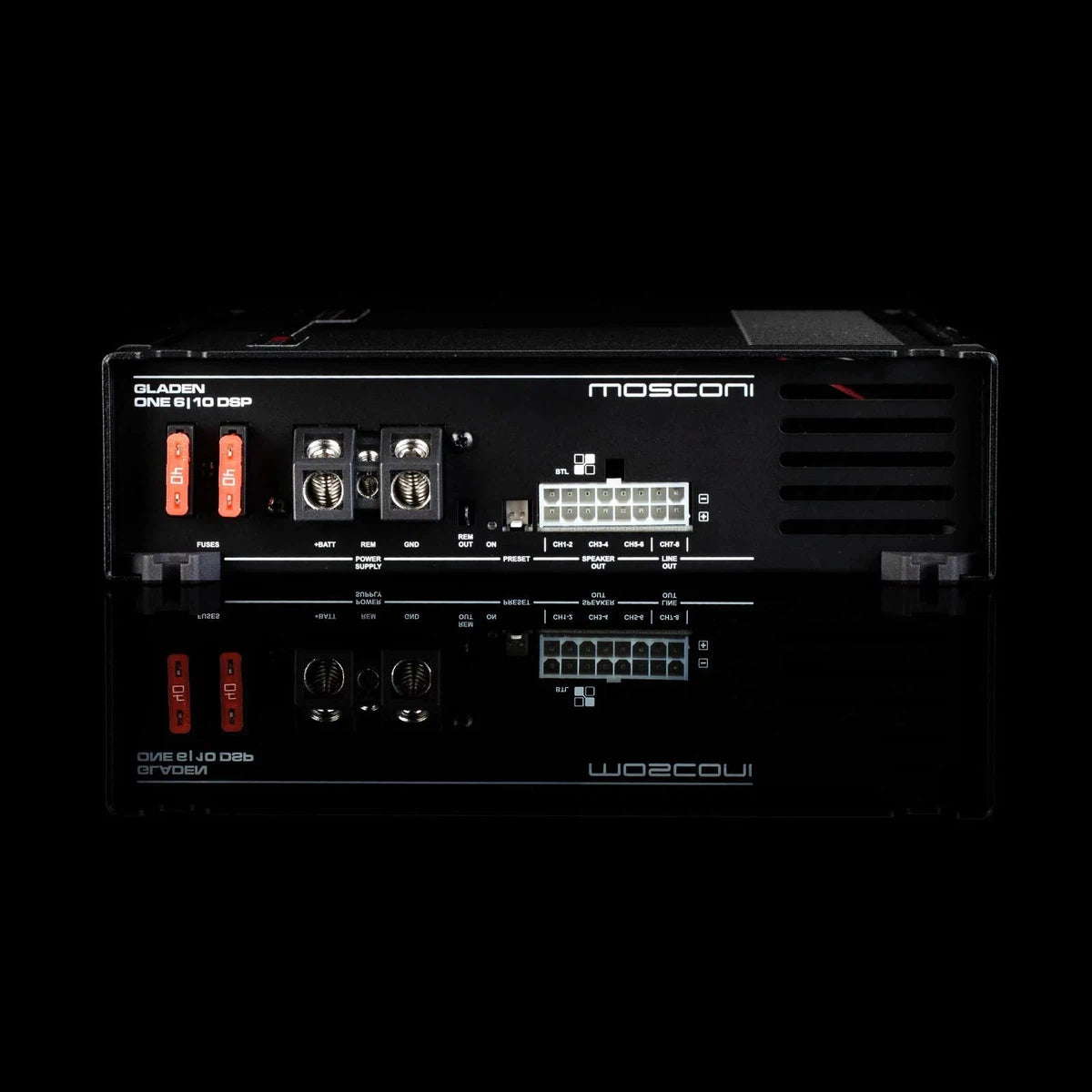Gladen-Mosconi ONE 6|10 DSP-Amplificador DSP de 6 canales-Masori.de