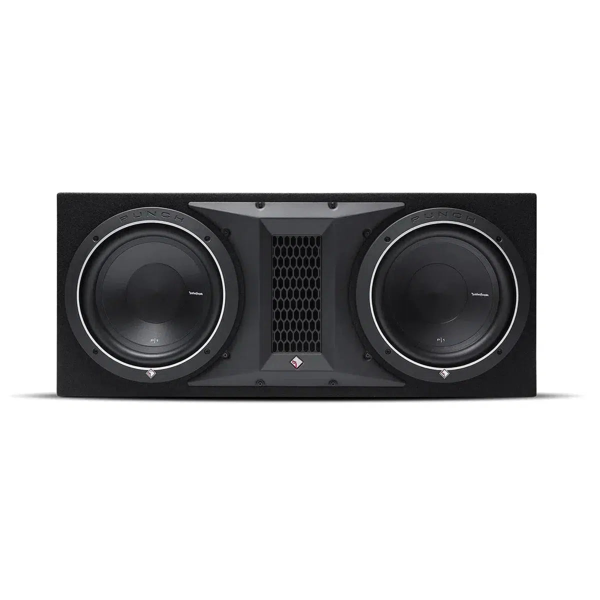 Subwoofer con carcasa Rockford Fosgate-Punch P1-2X10-10" (25cm)-Masori.de