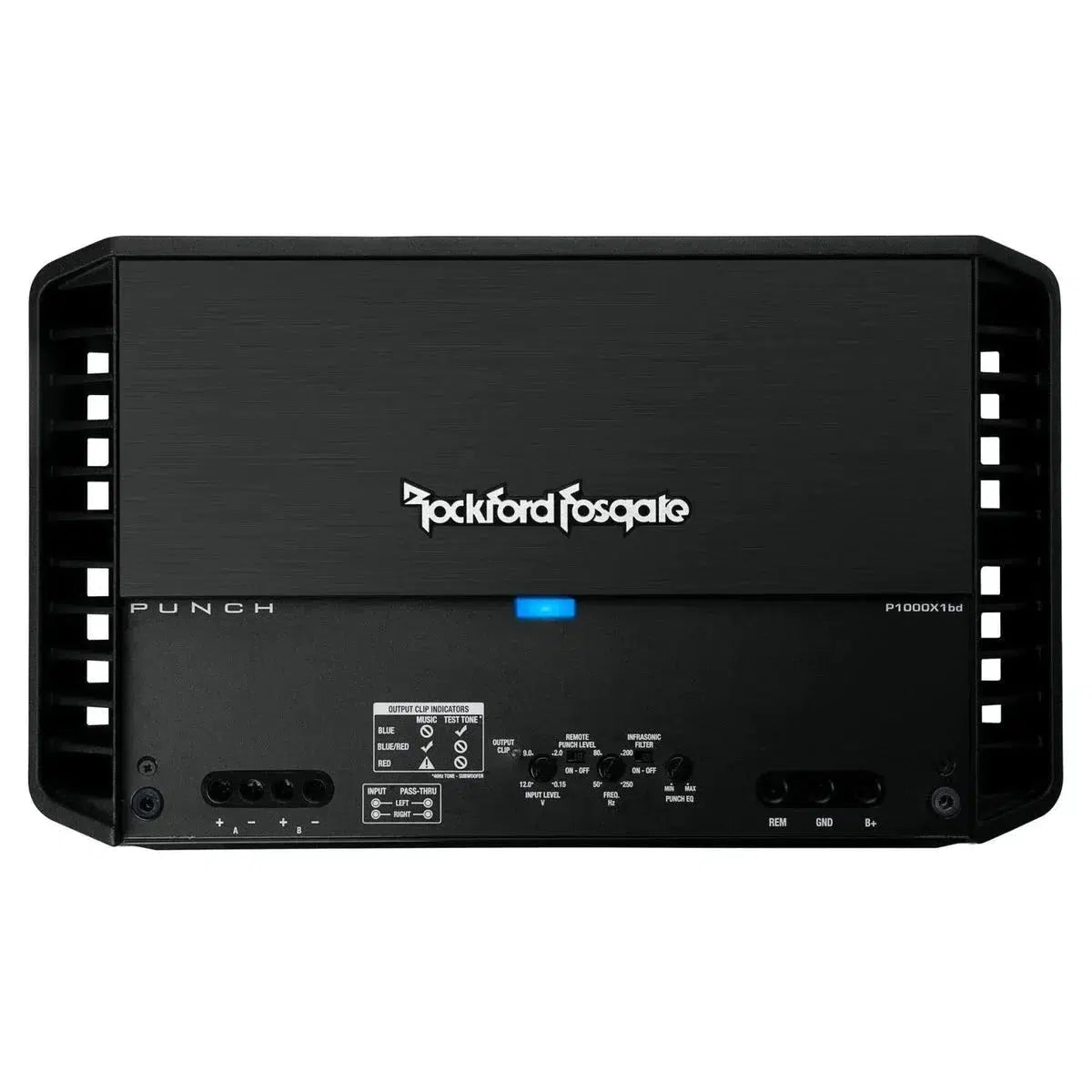 Amplificador de 1 canal Rockford Fosgate-Punch P1000X1bd-Masori.de