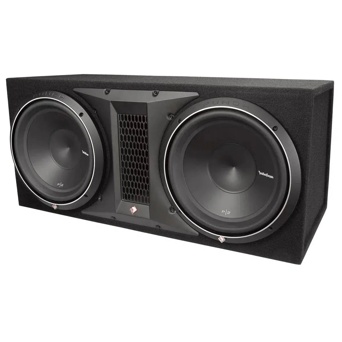 Subwoofer con carcasa Rockford Fosgate-Punch P2-2X12-12" (30cm)-Masori.de