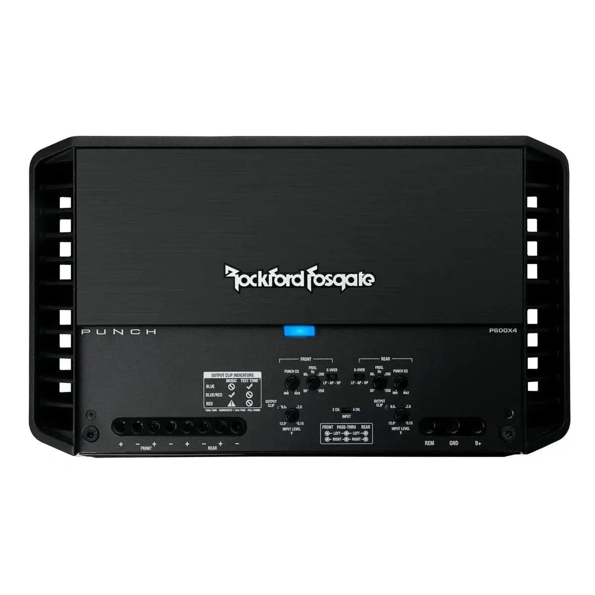 Amplificador de 4 canales Rockford Fosgate-Punch P600X4-Masori.de