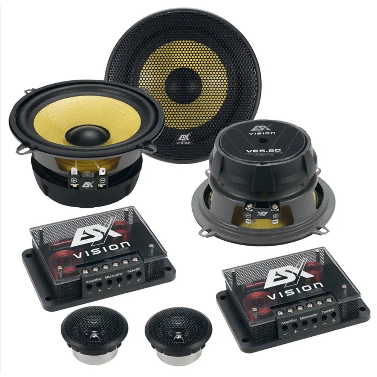 Juego de altavoces ESX-Vision VE5.2C-5" (13cm)-Masori.de