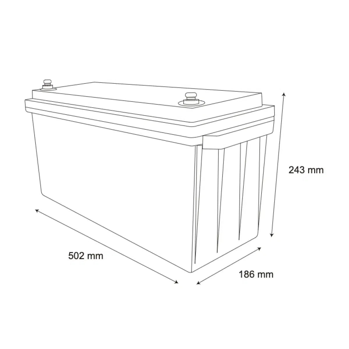 Ultimatron-UBL-12-200-PRO 200 Ah - LiFePO4-Litio - LiFePO4-Masori.de