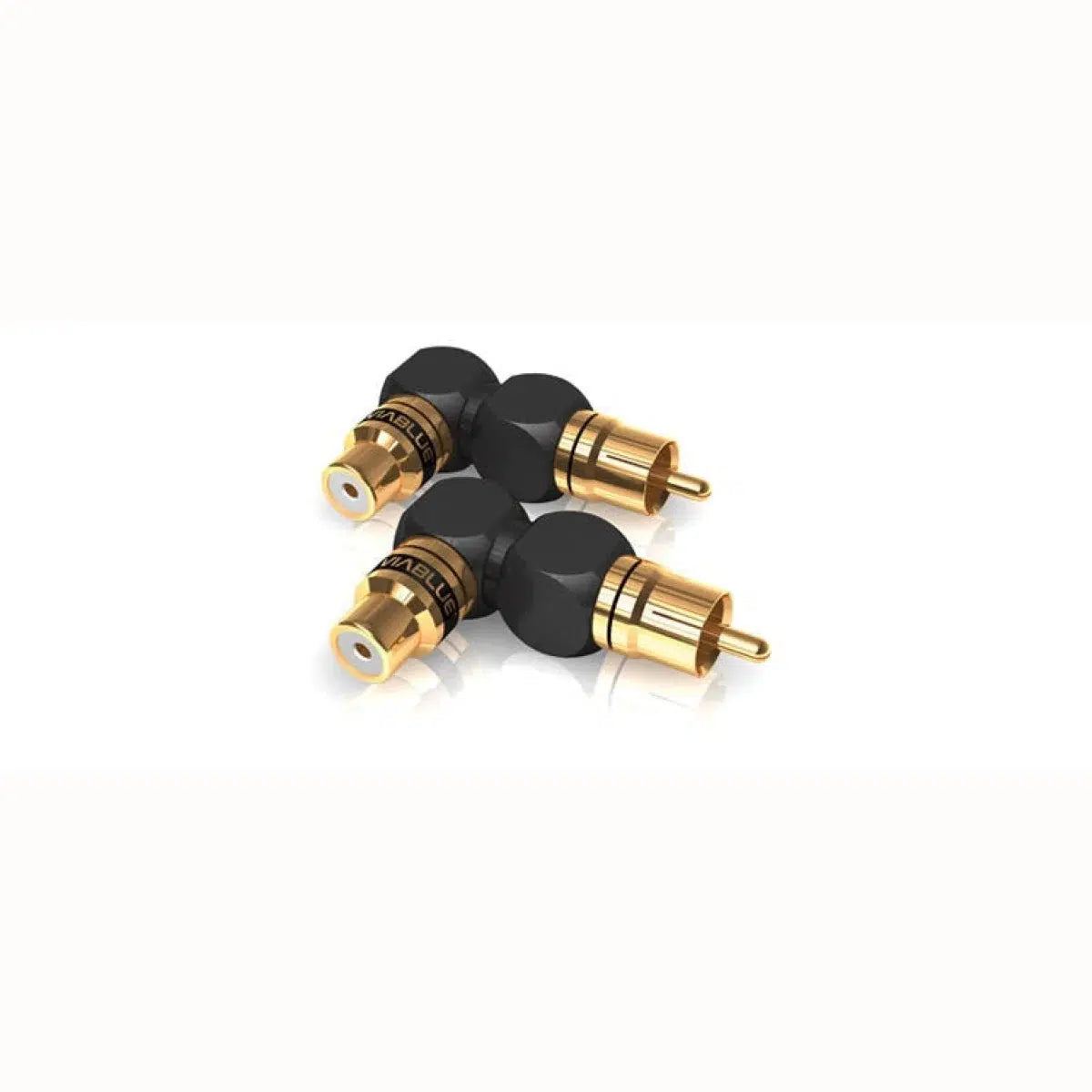 Viablue-XS RCA 90 grados XL-conector-Masori.de