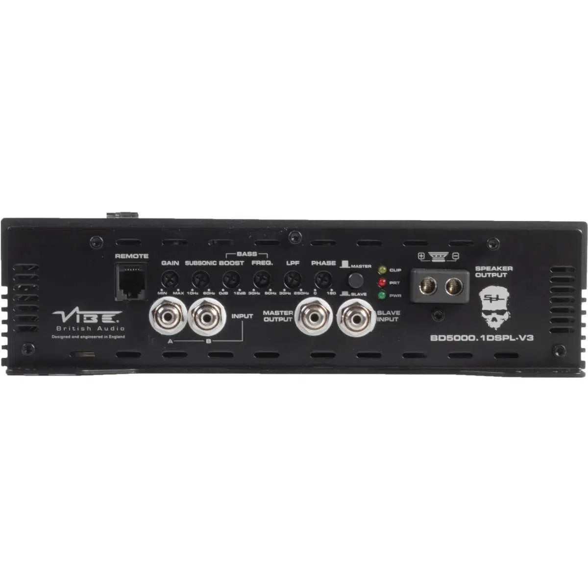 Amplificador de 1 canal Vibe Audio-Black Death BD5000.1DSPL V3-Masori.de