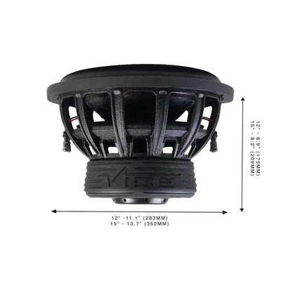 Vibe Audio-Subwoofer Blackdeath 15v3-15" (38cm)-Masori.de