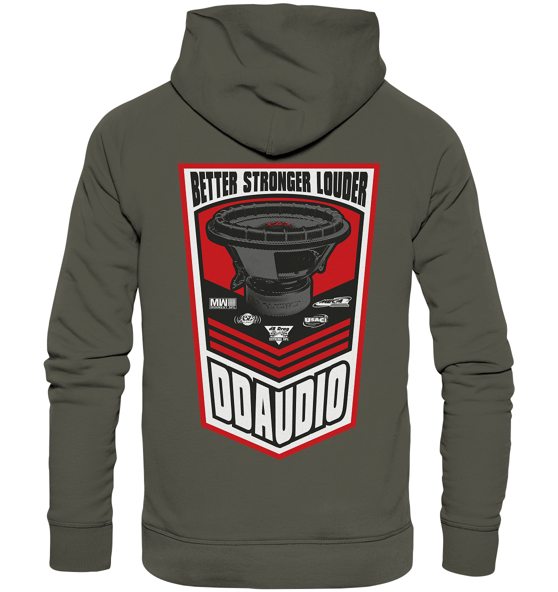 DD Audio-Better Stronger Louder Hoodie-Hoodie-Masori.de