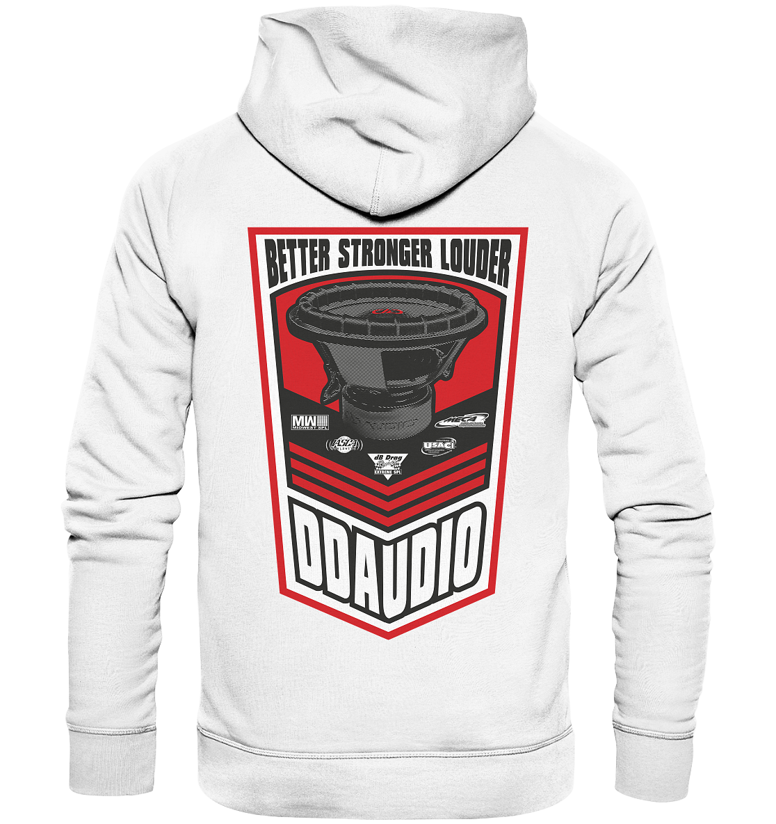 DD Audio-Better Stronger Louder Hoodie-Hoodie-Masori.de