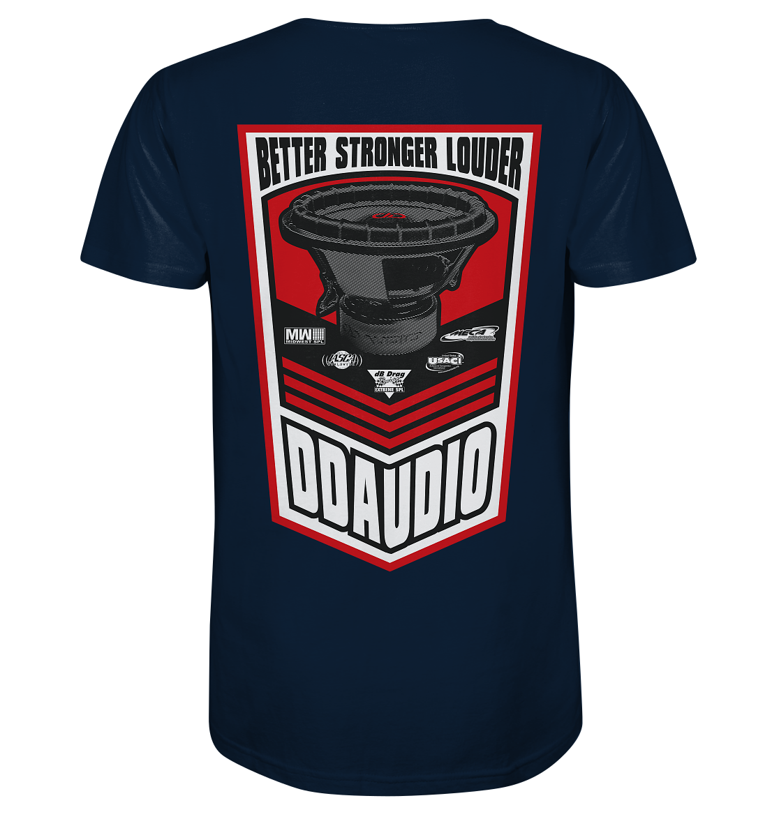 DD Audio-Better Stronger Louder Shirt-T-Shirt-Masori.de