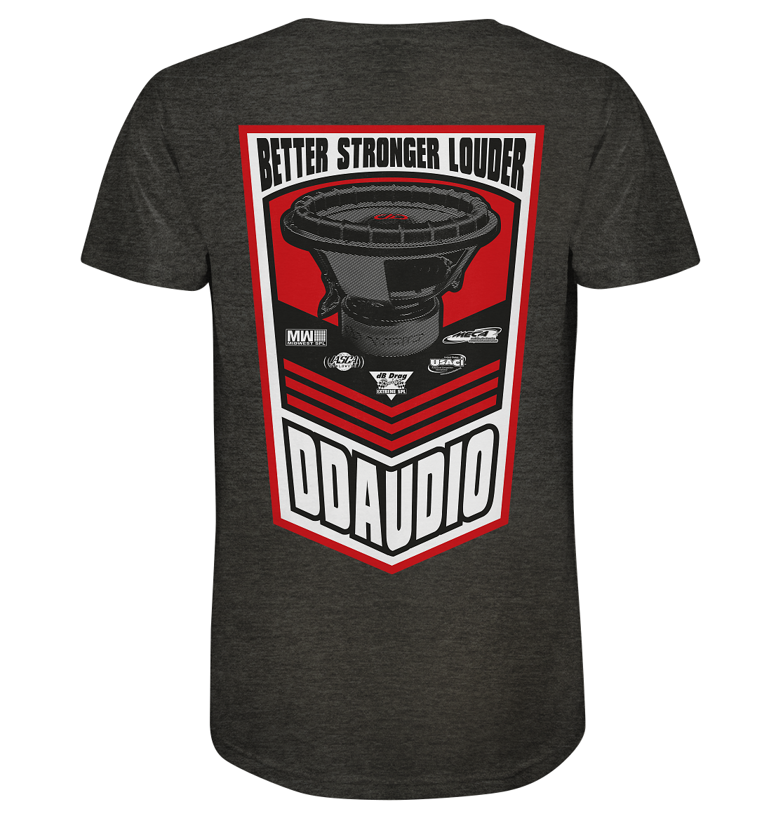 DD Audio-Better Stronger Louder Shirt-T-Shirt-Masori.de