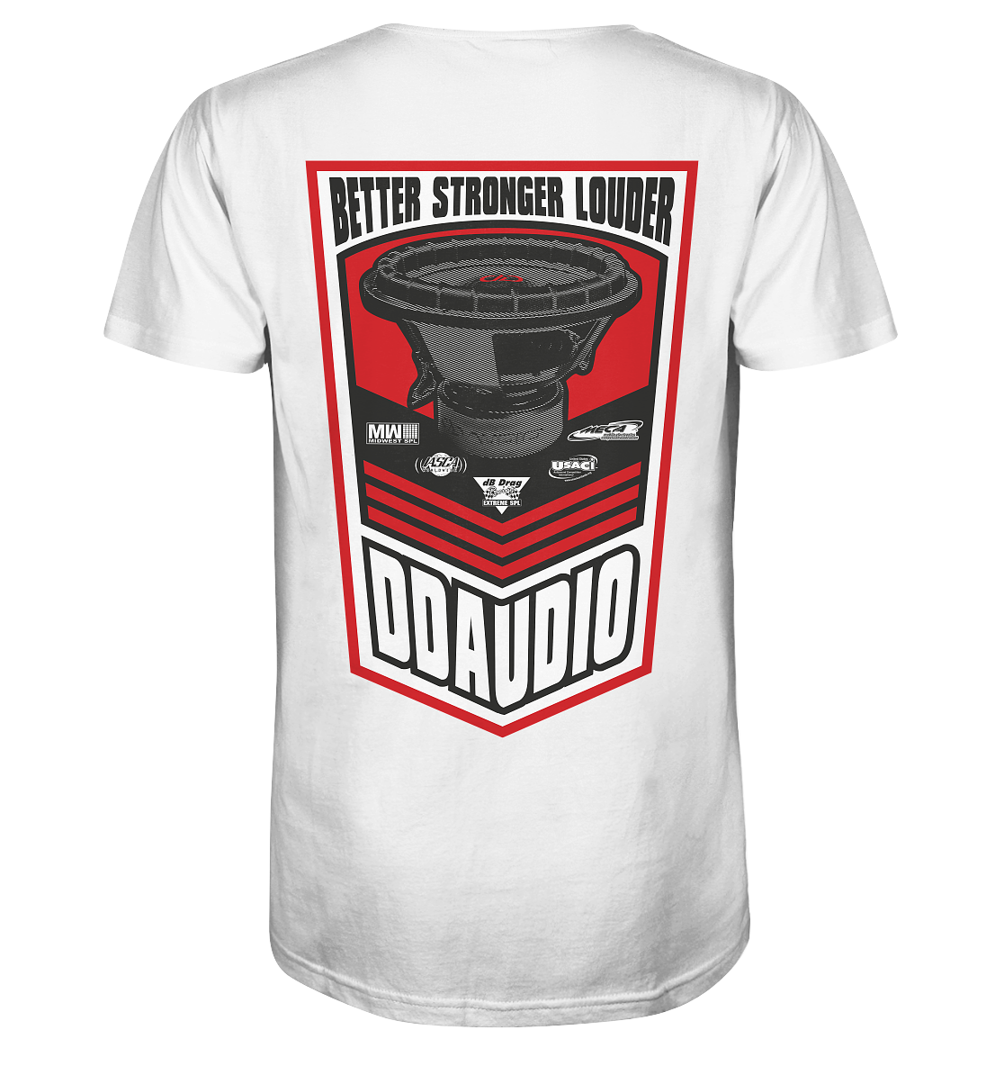 DD Audio-Better Stronger Louder Shirt-T-Shirt-Masori.de