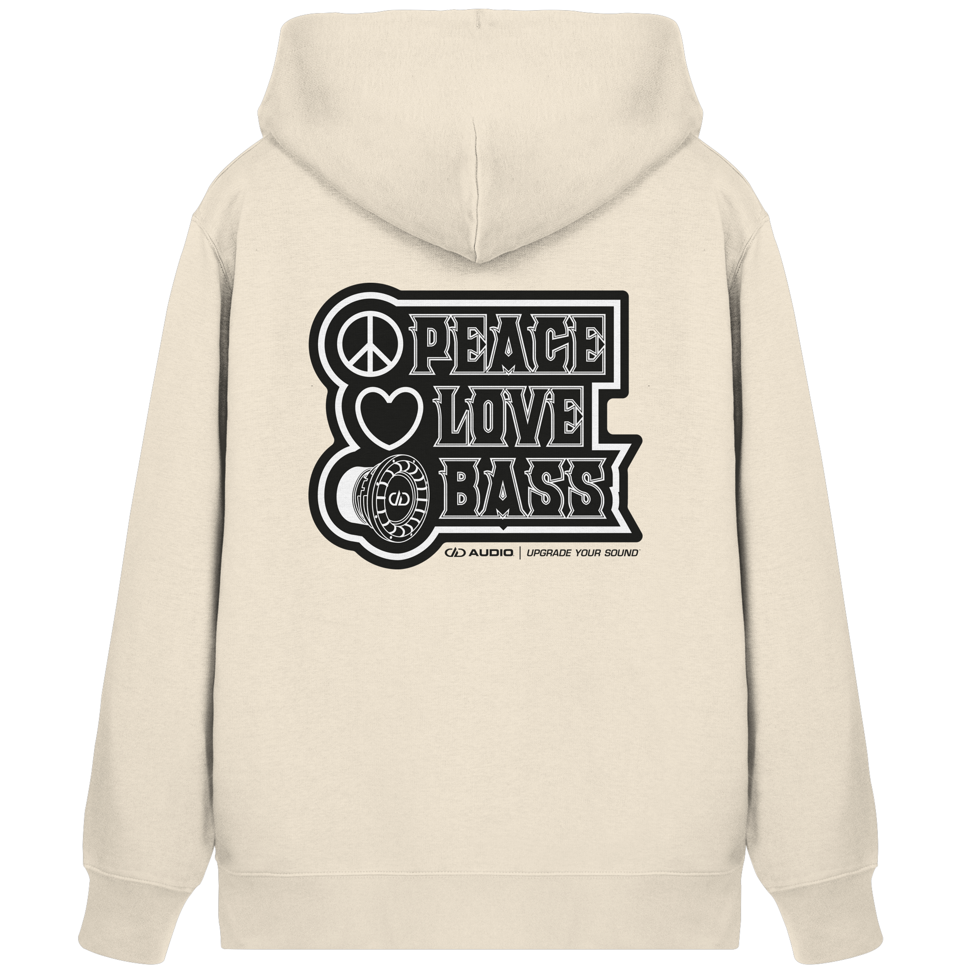 DD Audio-Peace love bass Zipper-Jacken/ Zipper-Masori.de