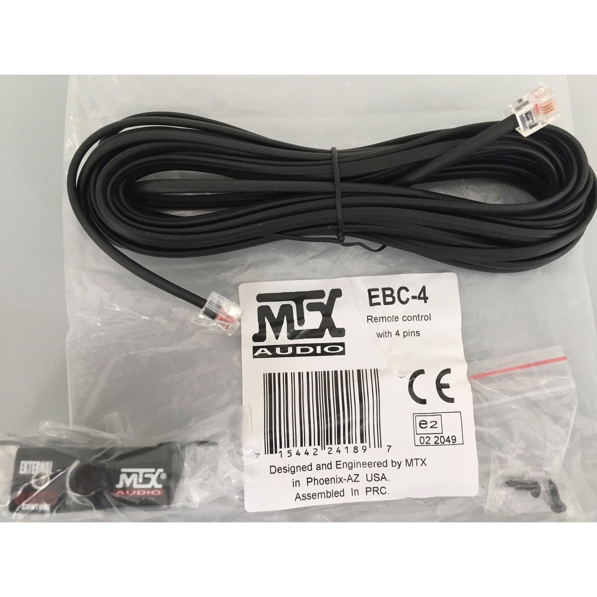 MTX Audio-EBC-4-Mando a distancia para bajo-Masori.de