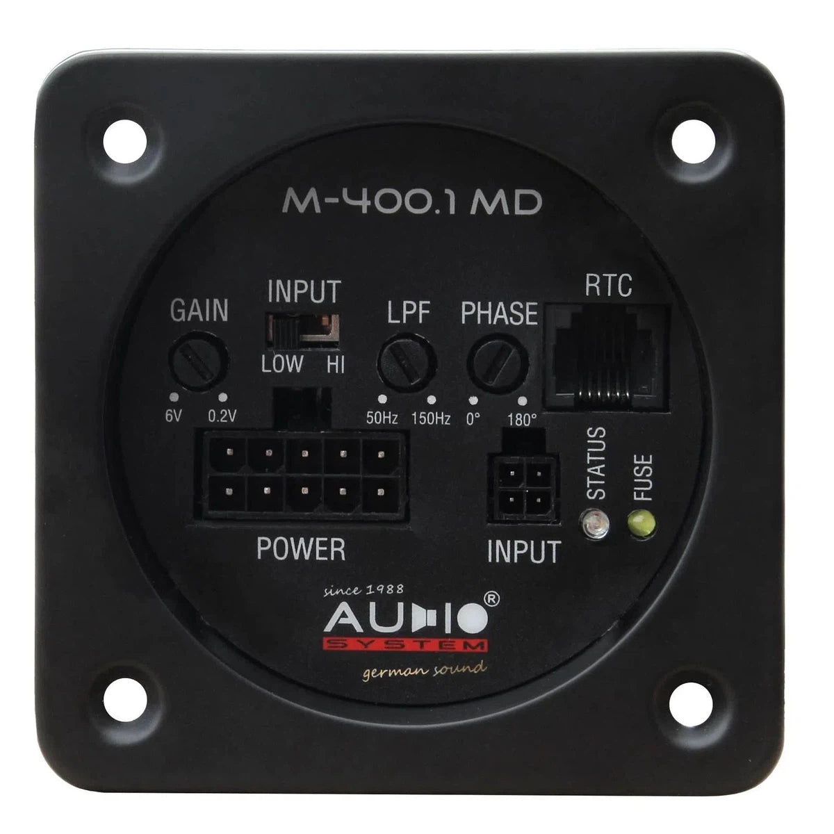 Sistema de audio-M-400.1 Amplificador de 1 canal MD-Masori.de