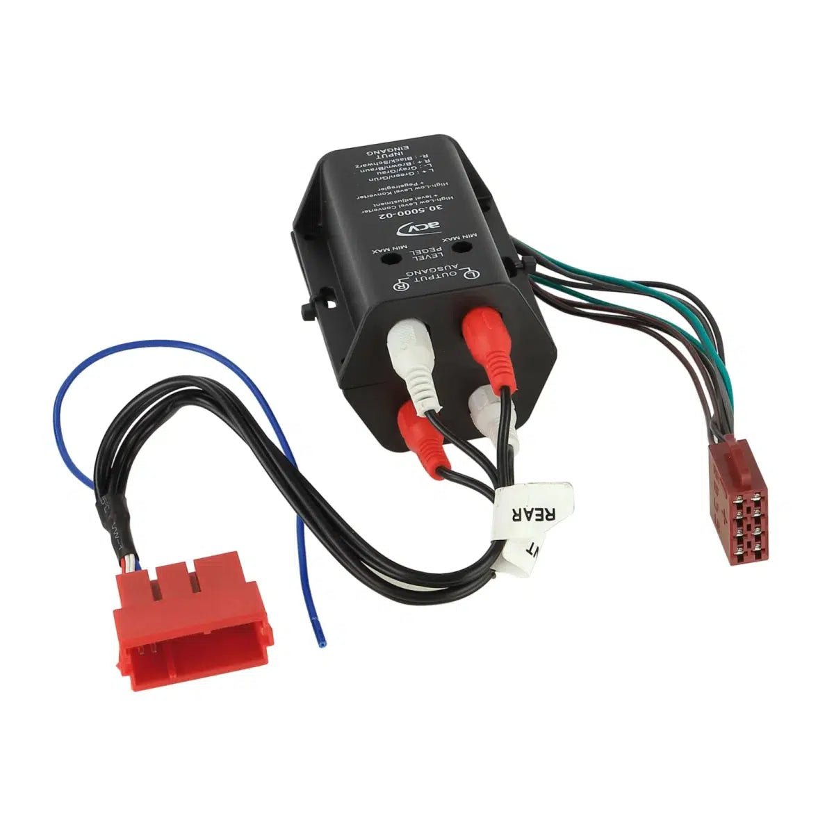 ACV-ASA Audi 4 canaux Mini ISO>ISO 02-Adaptateur actif-Masori.de