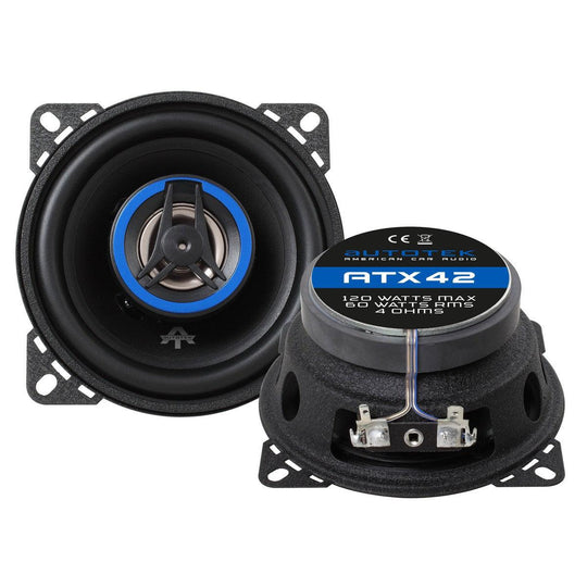 Autotek-ATX42-4" (10cm) Haut-parleurs coaxiaux-Masori.fr