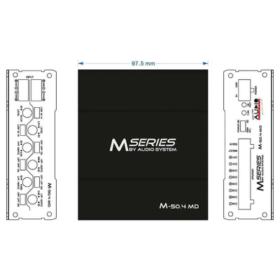 Audio System-M-50.4 MD-4-canaux Amplificateur-Masori.fr