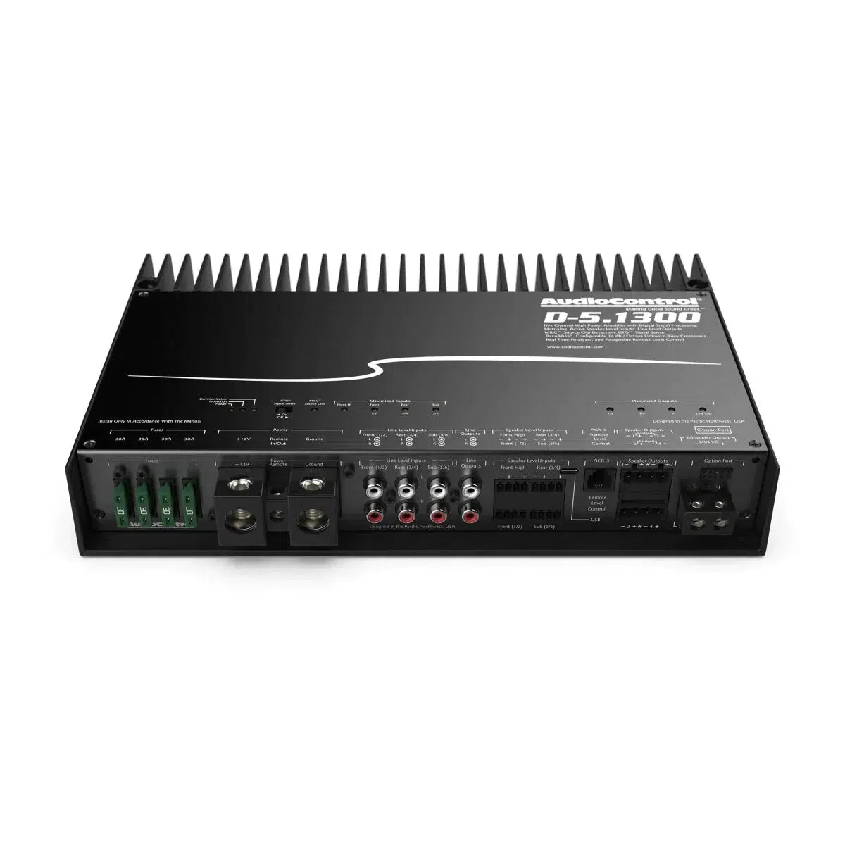 Audiocontrol-D-5.1300 Amplificateur DSP à 5 canaux-Masori.fr